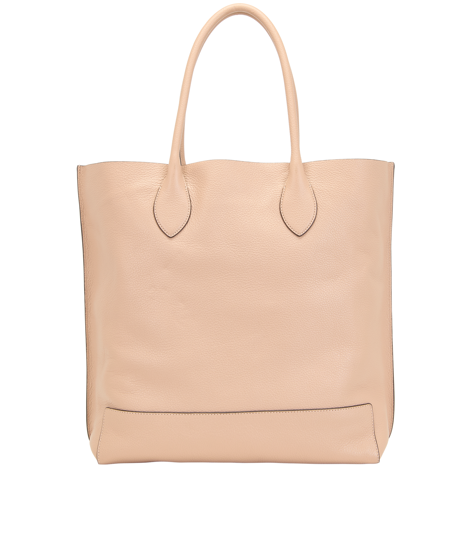 Blossom Tote, &pound;320, Handbags, Beige, Leather, Back view
